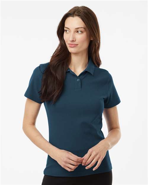 AllPro 62800L Women's Pique Polo 65/35